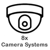 8 Camera Home CCTV System