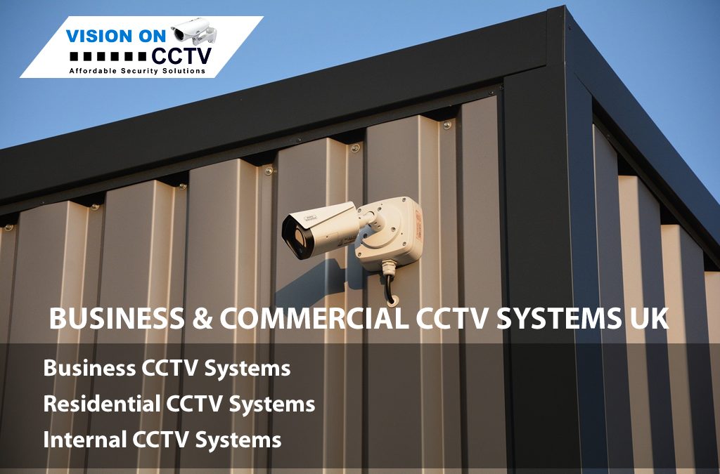 Commercial and Business CCTV System in UK by VisionON