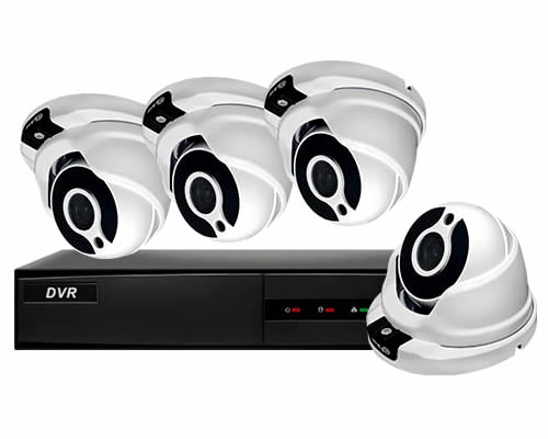 PROLUX 4 CAMERA HOME CCTV SECURITY SYSTEM